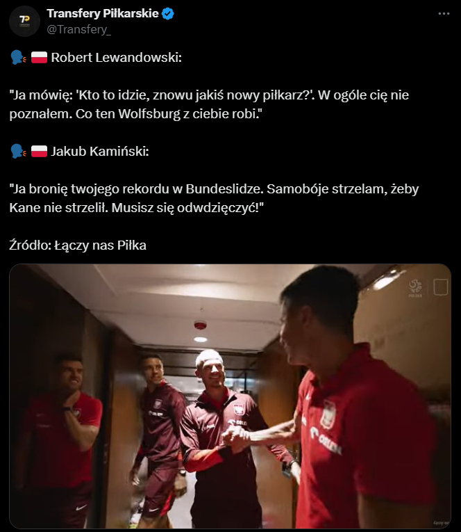 WYMIANA ZDAŃ Lewego z Kubą Kamińskim xD